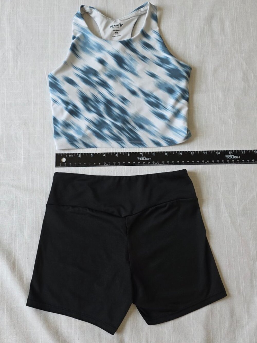 Girls Cheer Gymnastics Dance Practice Outfit Set S / 9Y